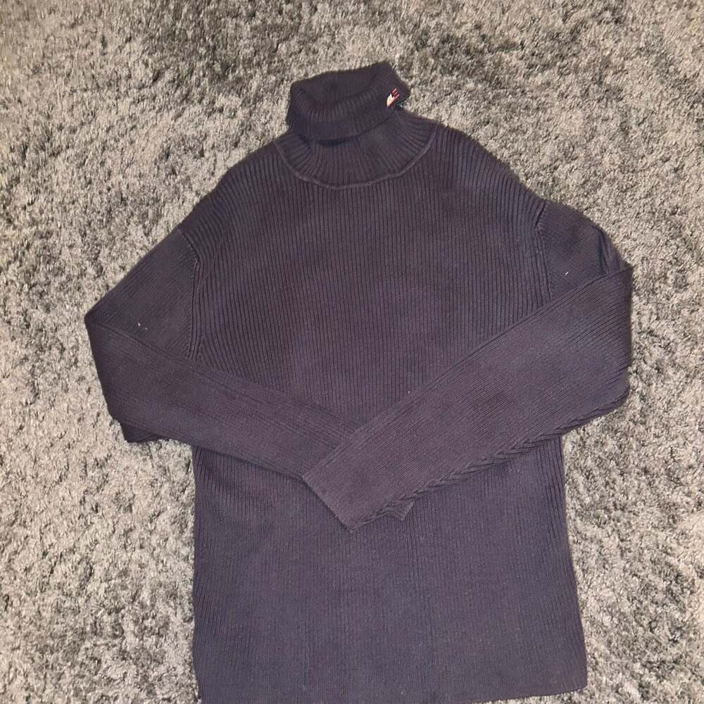 Vintage Polo Jeans Co. Ralph Lauren Ribbed Cotton Turtleneck Sweater XL